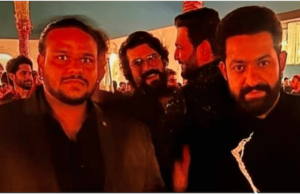 Viral pic: Jr NTR, Ram Charan, Naga Chaitanya in one frame at Abu Dhabi wedding