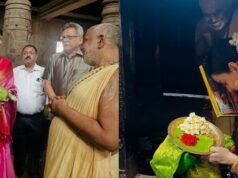 Kangana Ranaut shares pics from her spiritual trip to Karnataka, visits temples and performs rituals. See post